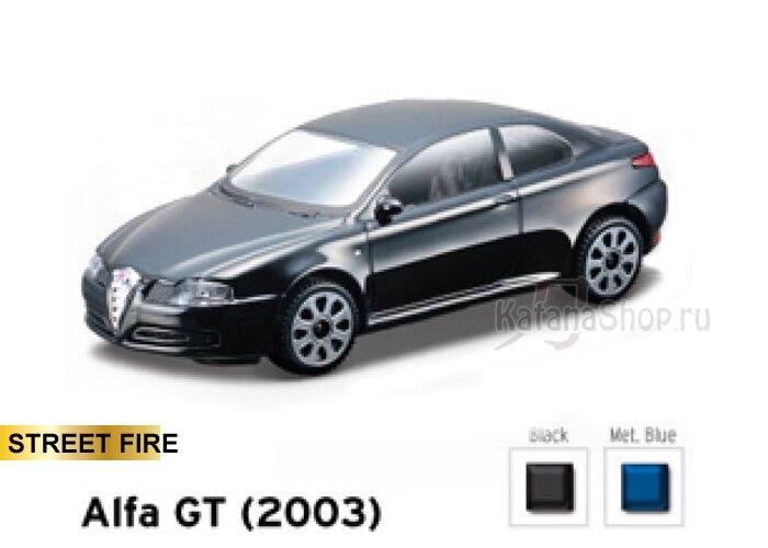 модель Alfa GT (2003) (синий металлик)